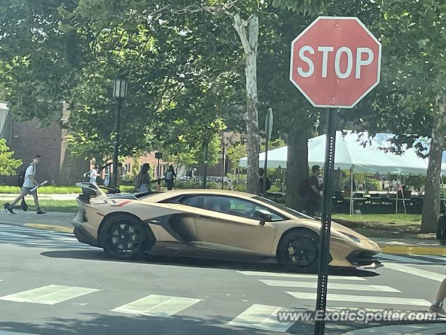 Lamborghini Aventador spotted in West Lafayette, Indiana