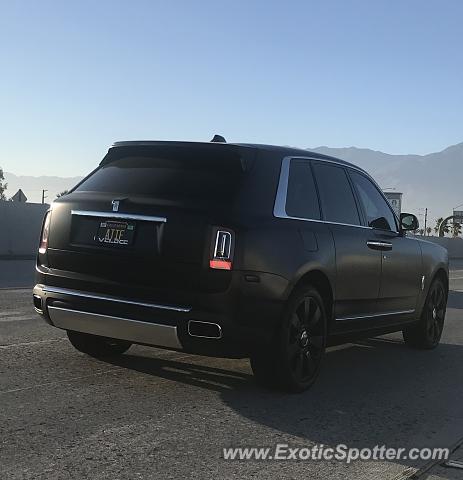 Rolls-Royce Cullinan spotted in Fontana, California