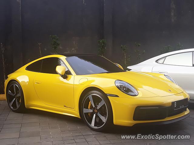 Porsche 911 spotted in Serpong, Indonesia