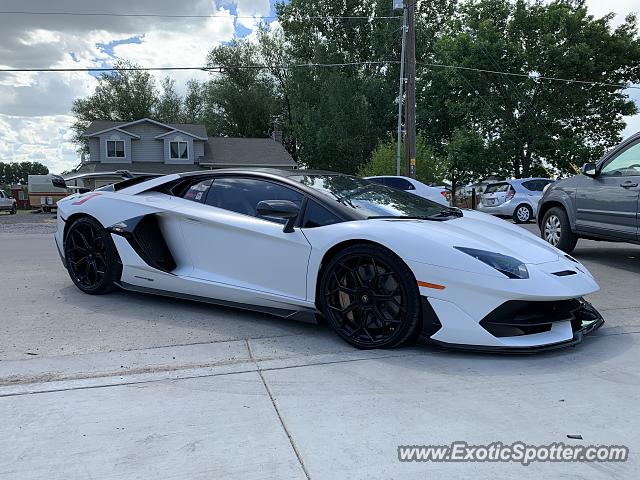 Lamborghini Aventador spotted in Mapleton, Utah