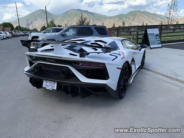 Lamborghini Aventador spotted in Mapleton, Utah