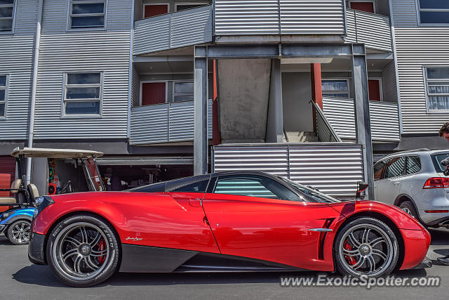 Pagani Huayra spotted in Auckland, New Zealand