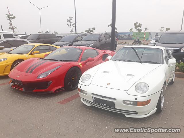 Ferrari 488 GTB spotted in Jakarta, Indonesia
