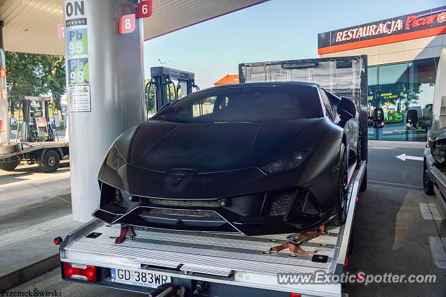 Lamborghini Huracan spotted in Zgorzelec, Poland