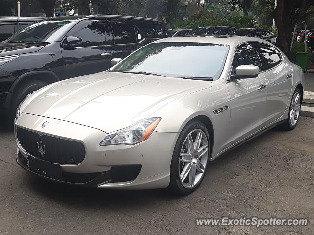 Maserati Quattroporte spotted in Jakarta, Indonesia