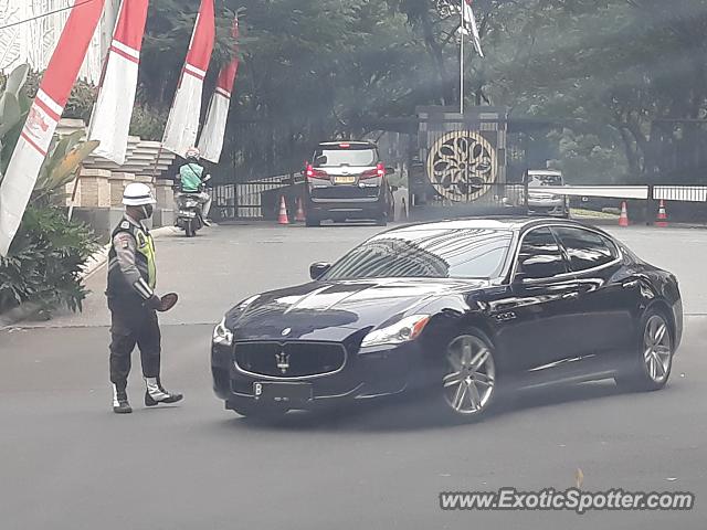 Maserati Quattroporte spotted in Jakarta, Indonesia