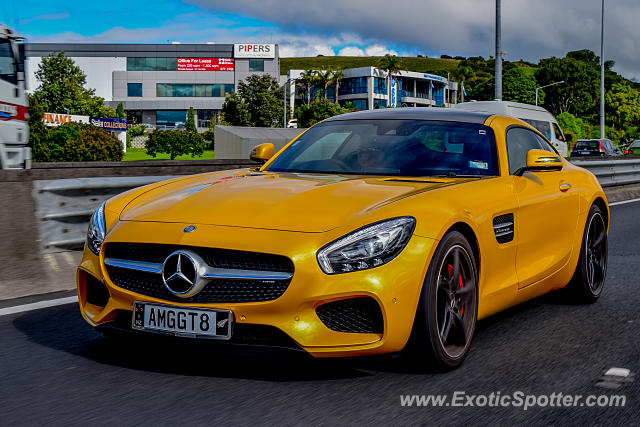 Mercedes AMG GT spotted in Auckland, New Zealand