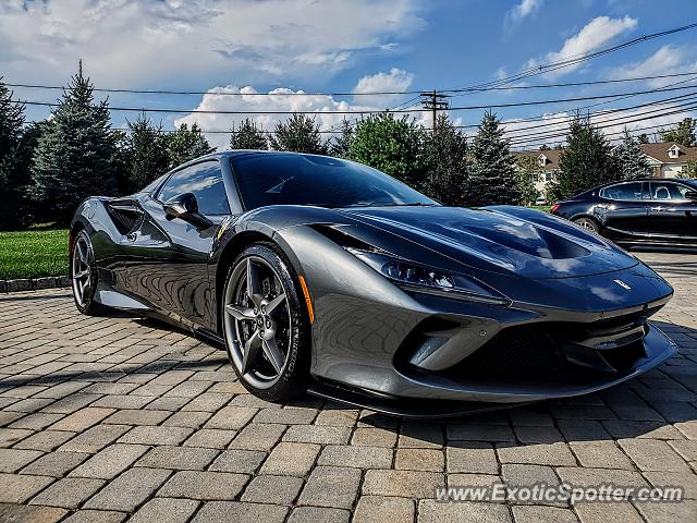 Ferrari F8 Tributo spotted in Warren, New Jersey