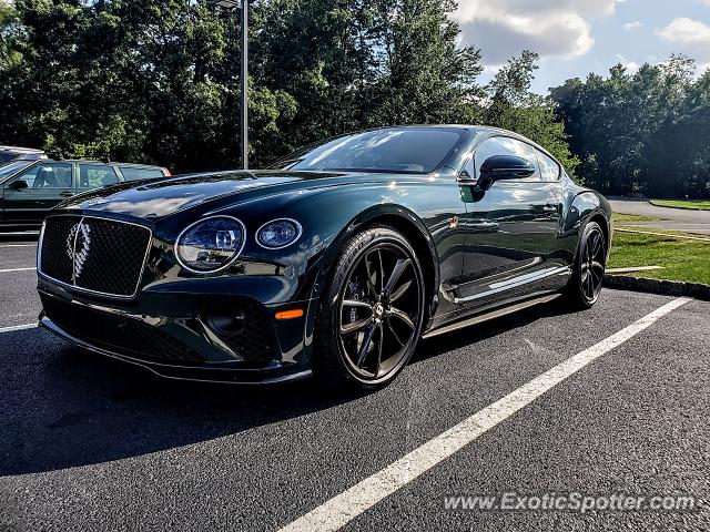 Bentley Continental spotted in Warren, New Jersey