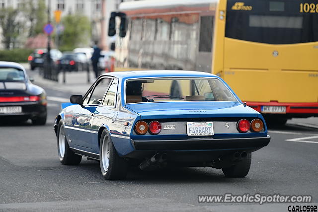 Ferrari 412 spotted in Warsaw, Poland