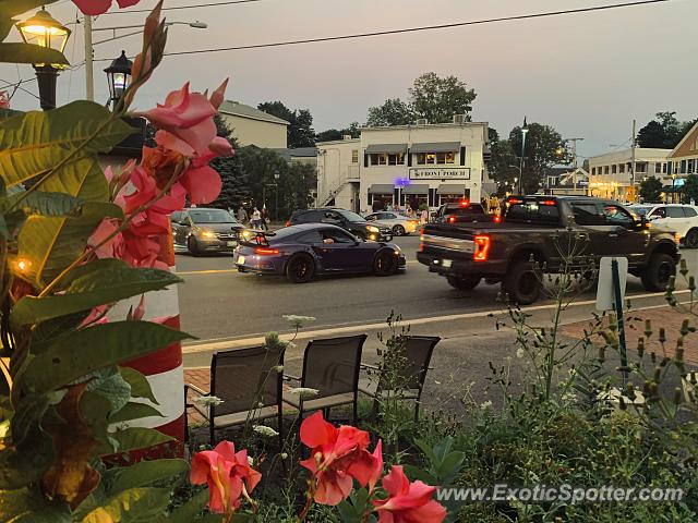 Porsche 911 GT3 spotted in Ongonquit, Maine