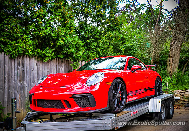 Porsche 911 GT3 spotted in Bloomington, Indiana
