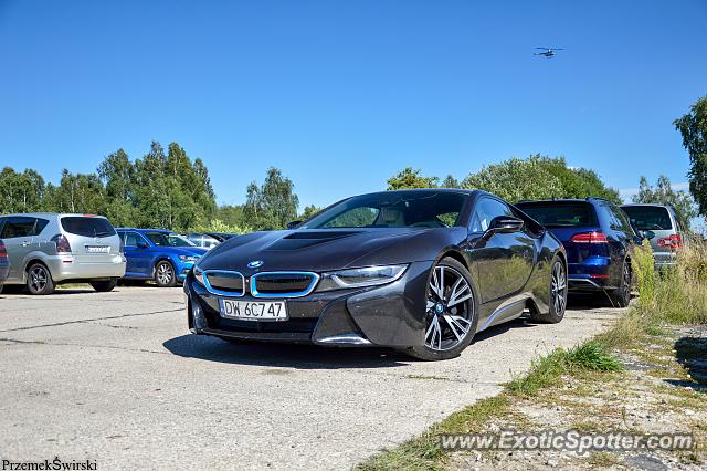 BMW I8 spotted in Zagan, Poland