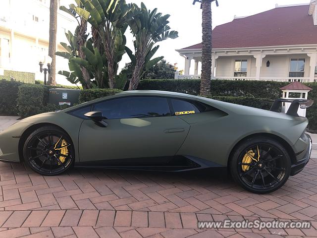 Lamborghini Huracan spotted in San Diego, California