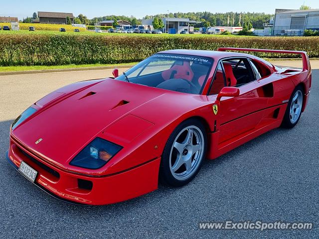 Ferrari F40 spotted in Höri, Switzerland