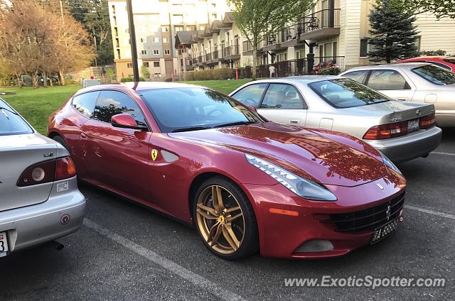 Ferrari FF spotted in Shoreline, Washington