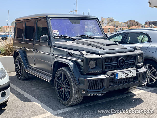 Mercedes 4x4 Squared spotted in Vilamoura, Portugal