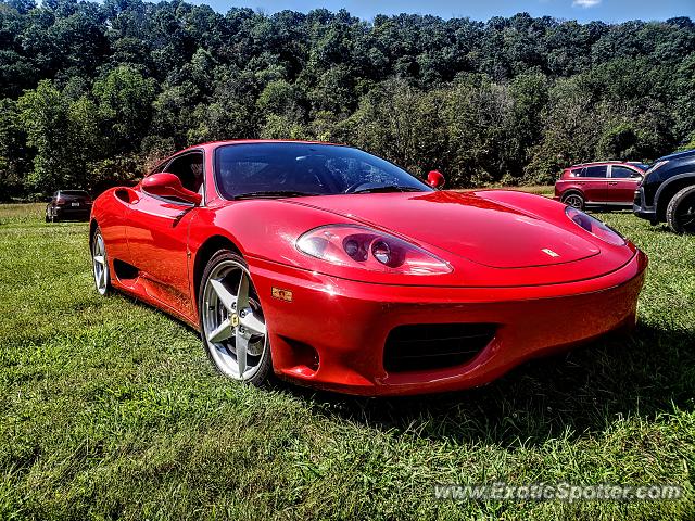 Ferrari 360 Modena spotted in Tinicum, Pennsylvania
