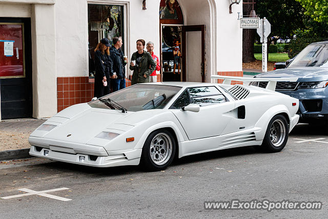 Lamborghini Countach spotted in Carmel, California