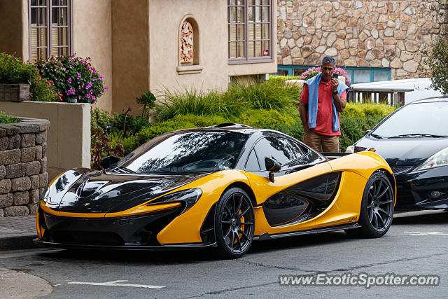 Mclaren P1 spotted in Carmel, California