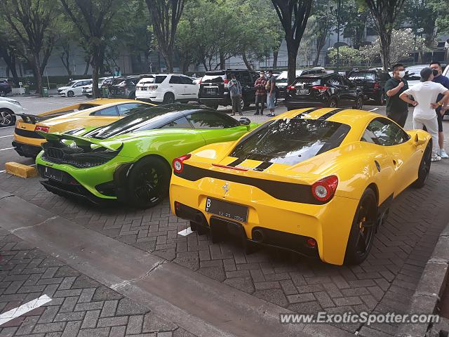 Ferrari 458 Italia spotted in Jakarta, Indonesia