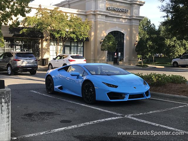 Lamborghini Huracan spotted in Charlotte, North Carolina