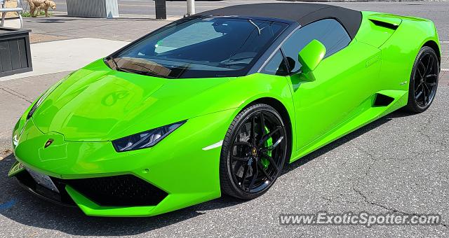 Lamborghini Huracan spotted in Ottawa, Canada