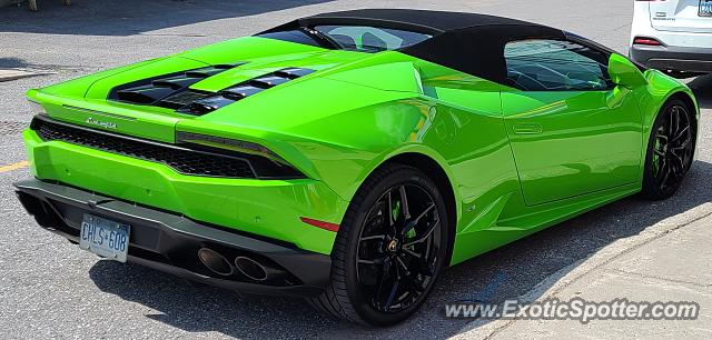 Lamborghini Huracan spotted in Ottawa, Canada