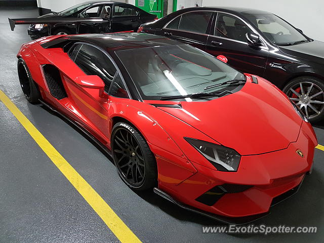 Lamborghini Aventador spotted in Toronto, Canada