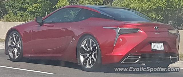 Lexus LC 500 spotted in Toronto, Canada