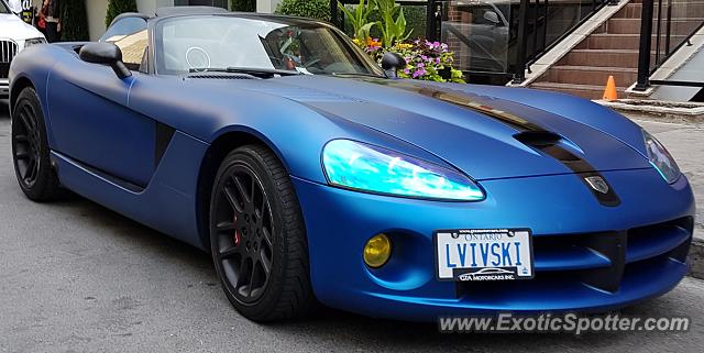 Dodge Viper spotted in Toronto, Canada