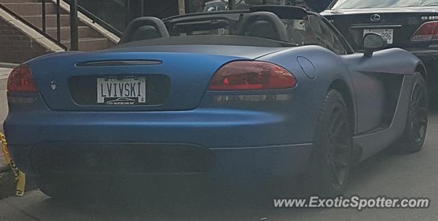 Dodge Viper spotted in Toronto, Canada