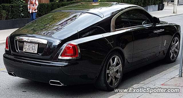 Rolls-Royce Phantom spotted in Toronto, Canada