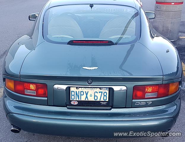 Aston Martin DB7 spotted in Toronto, Canada