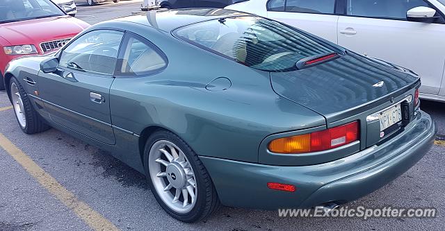 Aston Martin DB7 spotted in Toronto, Canada