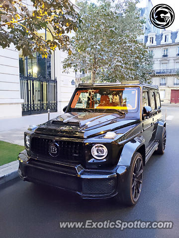 Mercedes 4x4 Squared spotted in Paris, France