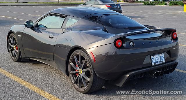 Lotus Evora spotted in Ottawa, Canada