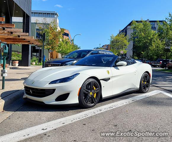 Ferrari Portofino spotted in Birmingham, Michigan