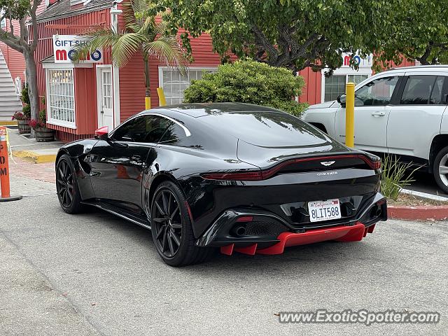 Aston Martin Vantage spotted in Marina del Rey, California