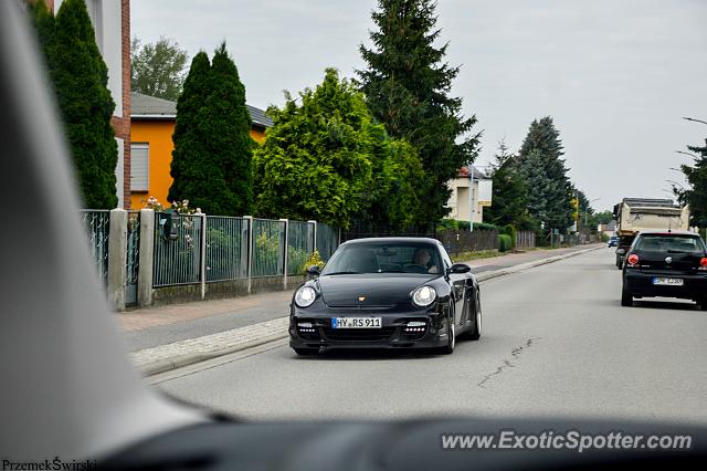 Porsche 911 Turbo spotted in Spremberg, Germany