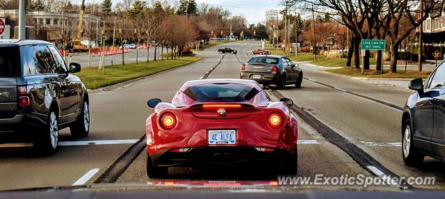 Alfa Romeo 4C spotted in Bloomfield Hills, United States