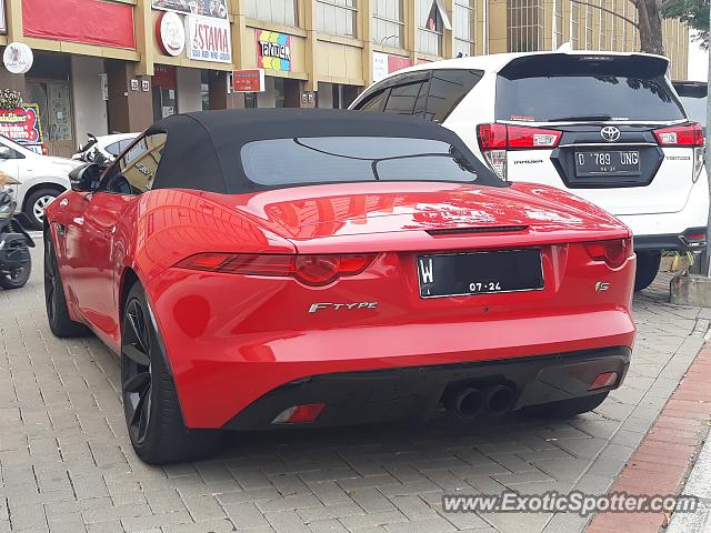 Jaguar F-Type spotted in Jakarta, Indonesia