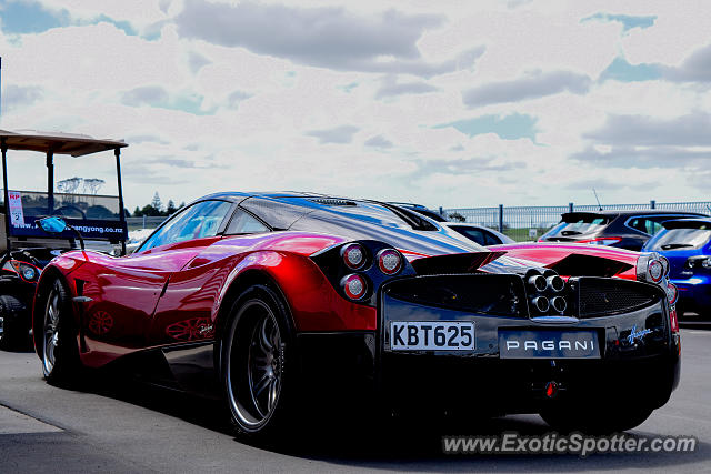Pagani Huayra spotted in Auckland, New Zealand