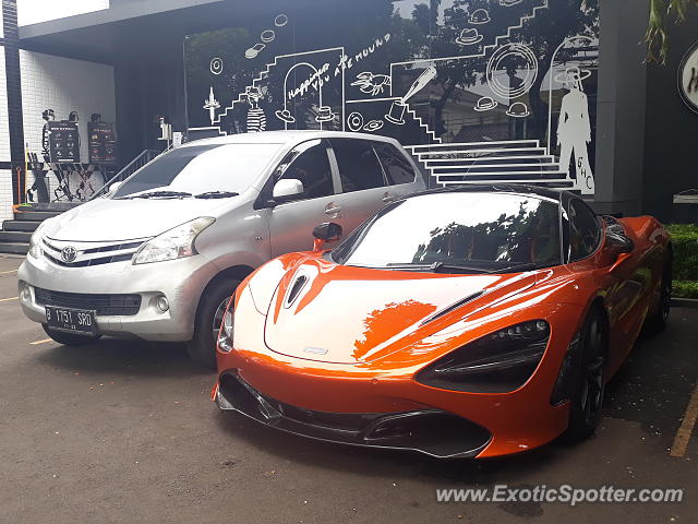 Mclaren 720S spotted in Jakarta, Indonesia