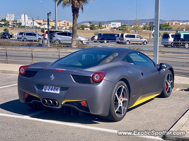 Ferrari 458 Italia spotted in Faro, Portugal