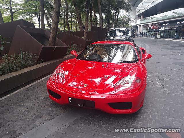 Ferrari 360 Modena spotted in Jakarta, Indonesia