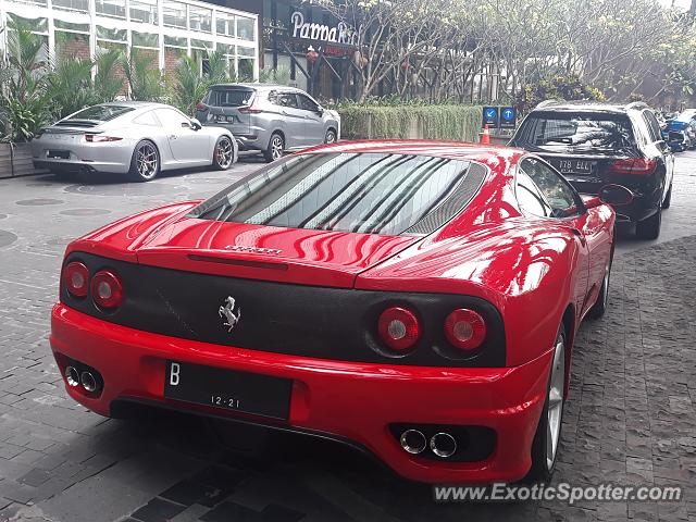 Ferrari 360 Modena spotted in Jakarta, Indonesia