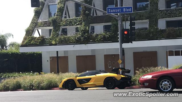 Mclaren Senna spotted in Los Angeles, California