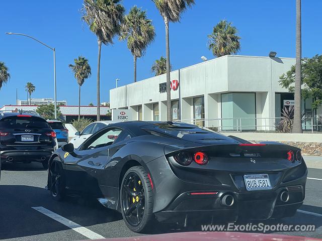 Ferrari F8 Tributo spotted in Torrance, California