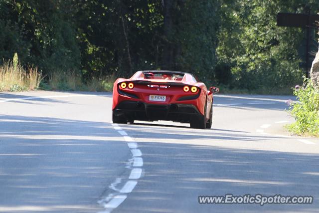 Ferrari F8 Tributo spotted in Troyes, France